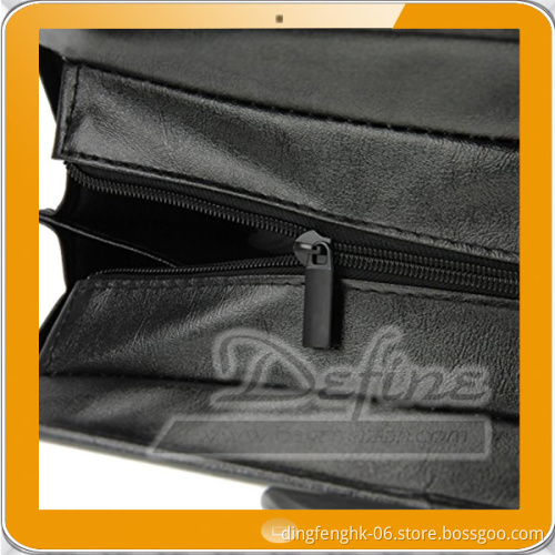 Leather Briefcase Portable Business Conference Meeting Files Portfolio